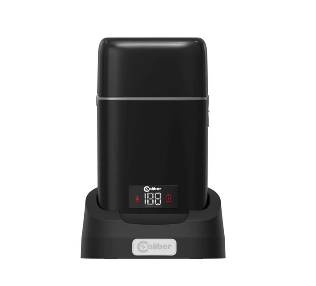 Caliber MOAB Black Metal Cordless Shaver